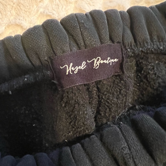 Hazel Black Jogger Sweatpants - Picture 3 of 3